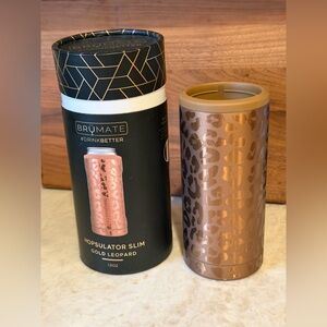 BruMate Gold Leopard Hopsulator Slim with box